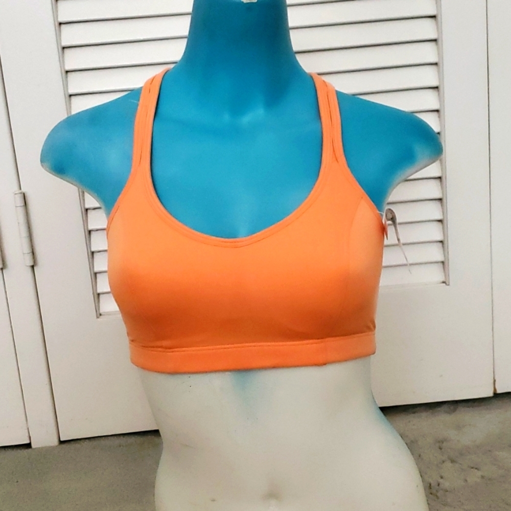 Champion Sports Bra Shape T-Back CH1050B 34C Tangerine